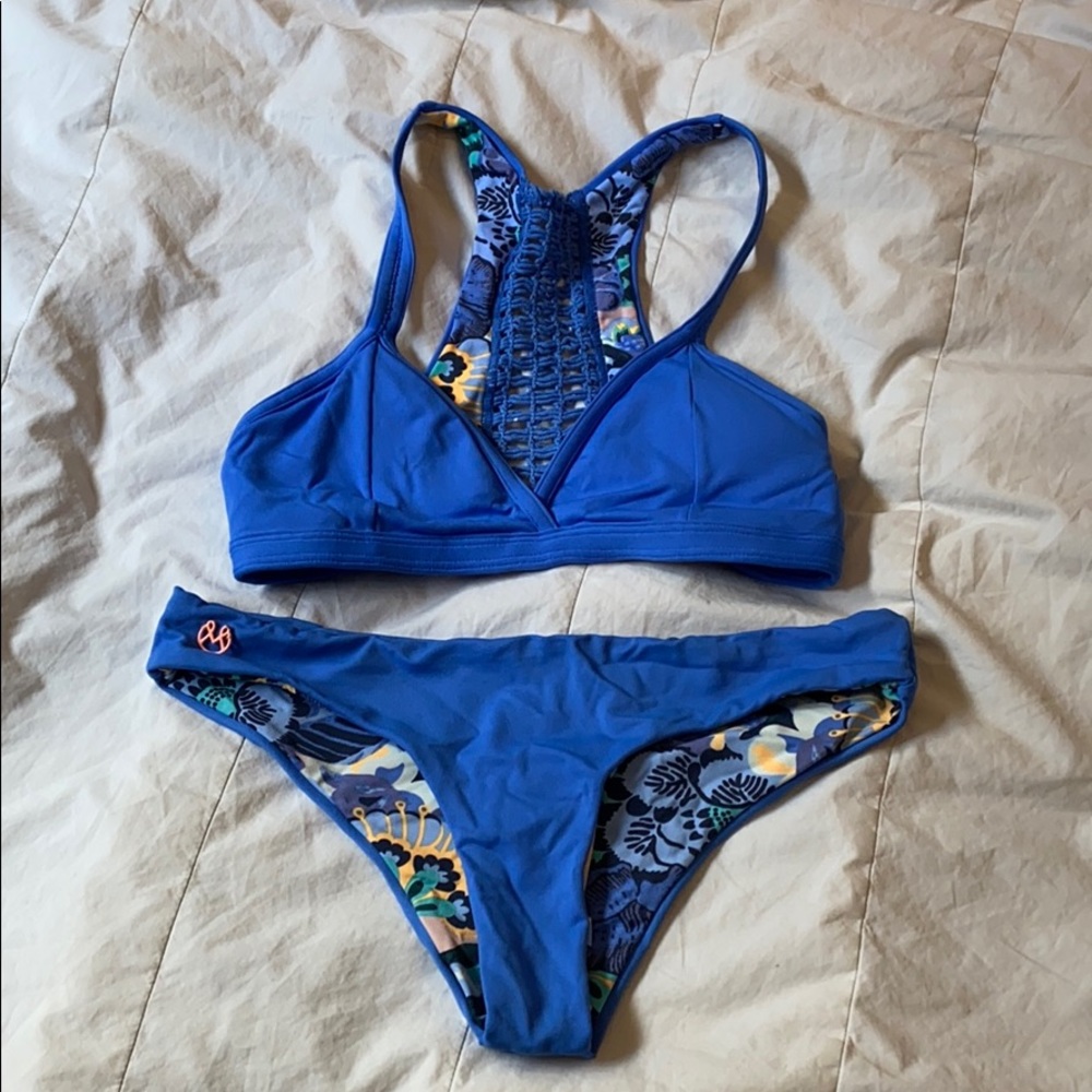 Royal Blue Bikini Set